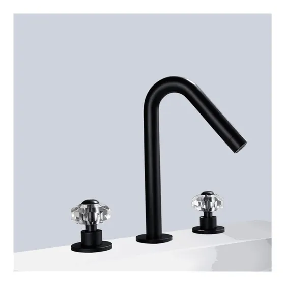 Grifo Dorado Para Lavabo Baño Mezclador Laton Fregadero 8 