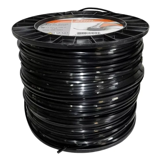Kit 50 Metros Fio De Nylon Roçadeiras Stihl 3.3 Mm Original