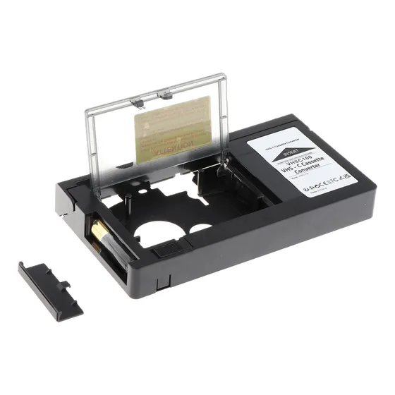 Adaptador De Cassete Vhs C Conversor De Cassete 12mm Svhs