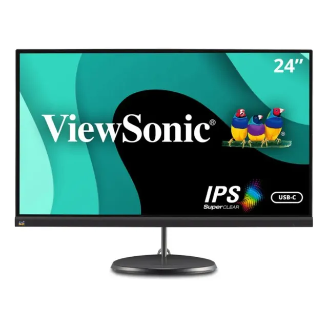 Monitor Gamer ViewSonic 24" Vx2485-Mhu 1080p Led 75hz USB-C Negro 220V