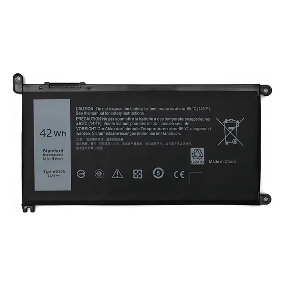 Batería para Notebook WDX0R 42Wh Cor Preto