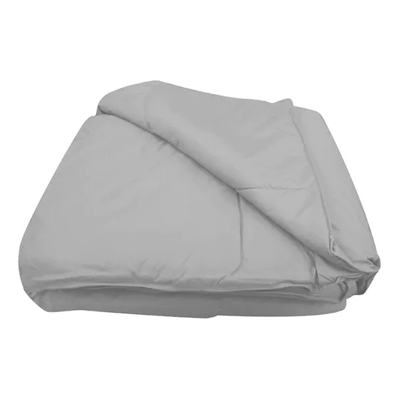 Acolchado Pluma Liso King 260 X 240 Cm H C - Döhler Color Gris