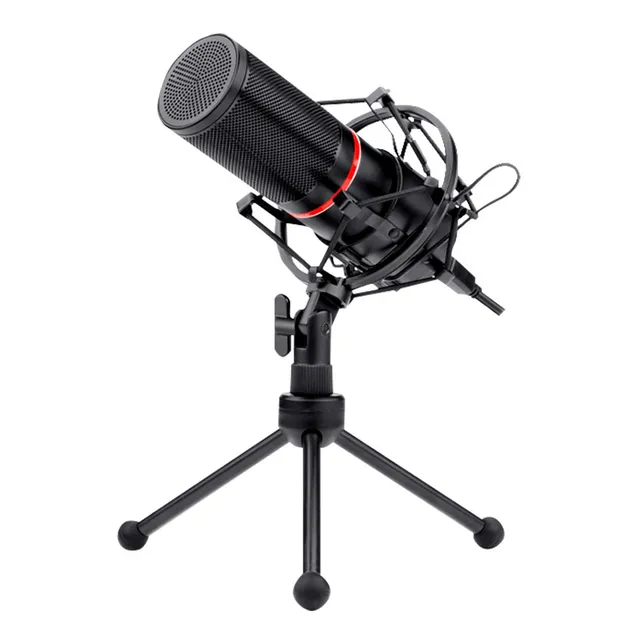 Micrófono Redragon Blazar Gm300 Cardioide Negro Usb