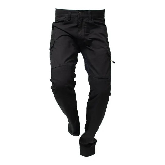 Calça Jeans Motociclista Com Proteção Hlx Defender Preta 