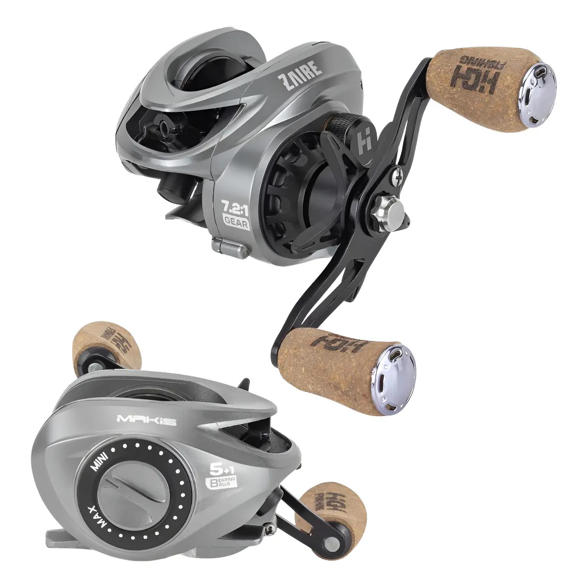 Carretilha Zaire Drag 9kg Knob Em Cortiça Leve Rápida 7.2:1 Carretilha Zaire Drag 9kg Knob Em Cortiça Leve Rápida 7.2:1