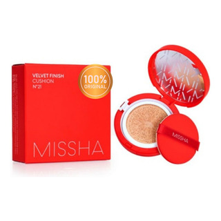 Missha Velvet Finish Cushion Base De Maquillaje En Cushion Missha Velvet Finish Cushion Base De Maquillaje En Cushion