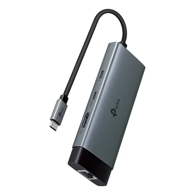 HUB USB TIPO C 6 EN 1 TP-LINK UH6120C COLOR GRIS OSCURO