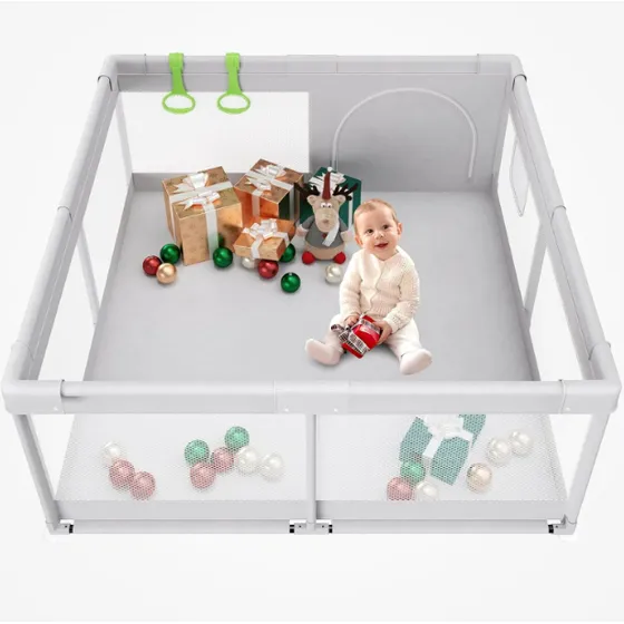 Corral Bebe Plegable Patio Juegos Niños Diversion 