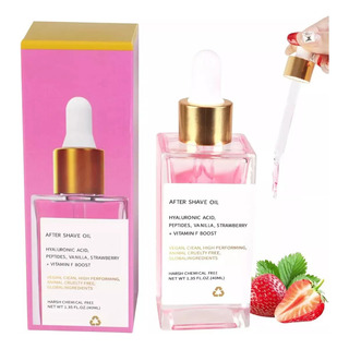 Aceite Natural Para Después Del Afeitado Con Vainilla Y Fres Aceite Natural Para Después Del Afeitado Con Vainilla Y Fres