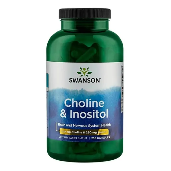 Swanson Choline & Inositol 250mg 250caps | Cuotas sin interés