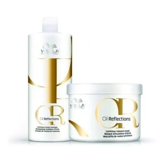 Shampoo Oil Reflection + Máscara Wella Tratamiento Intensivo