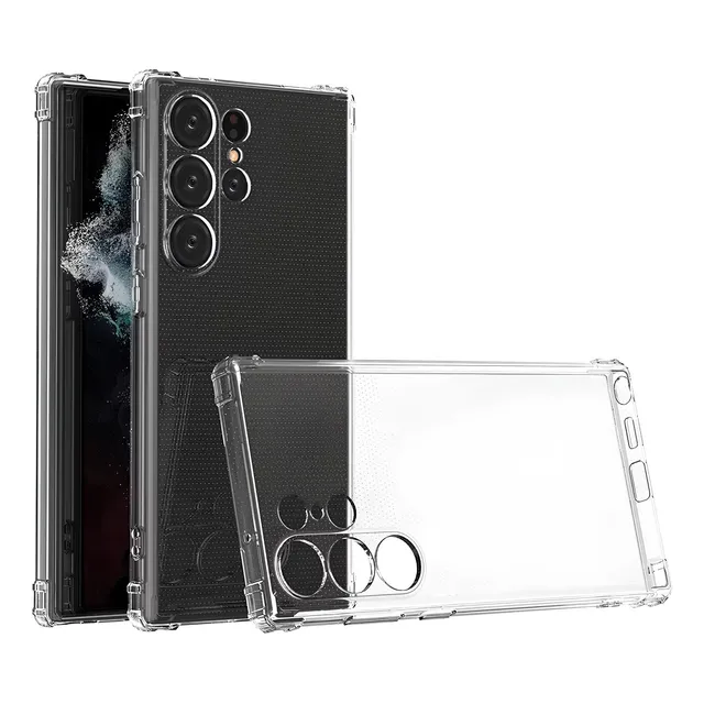 Carcasa Transparente Antigolpes Reforzada Para Samsung