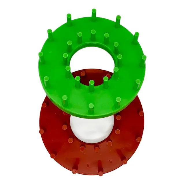 Telares Circulares De Mano Con Guía Visual Con Modelos