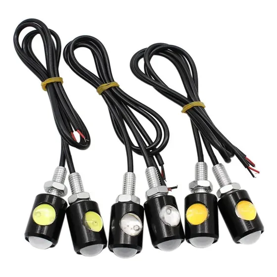 Ojo De Aguila Full Led Para Portaplaca/ Direccional (x2 Und)
