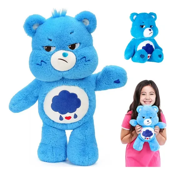 Peluche Azul Grumpy Bears Ositos Cariñositos Gruñón