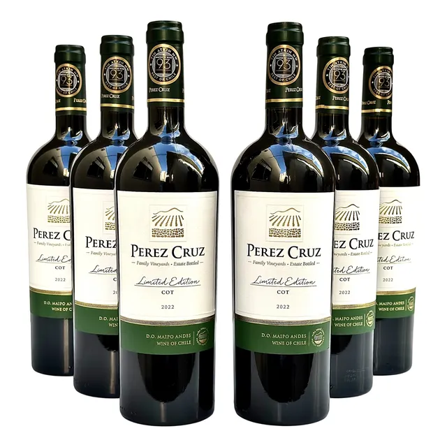 Vinho Perez Cruz Limited Edition Cot (malbec) | Kit Com 6
