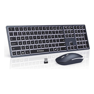 Set De Teclado Y Ratón Inalámbricos Retroiluminados Recargab Set De Teclado Y Ratón Inalámbricos Retroiluminados Recargab