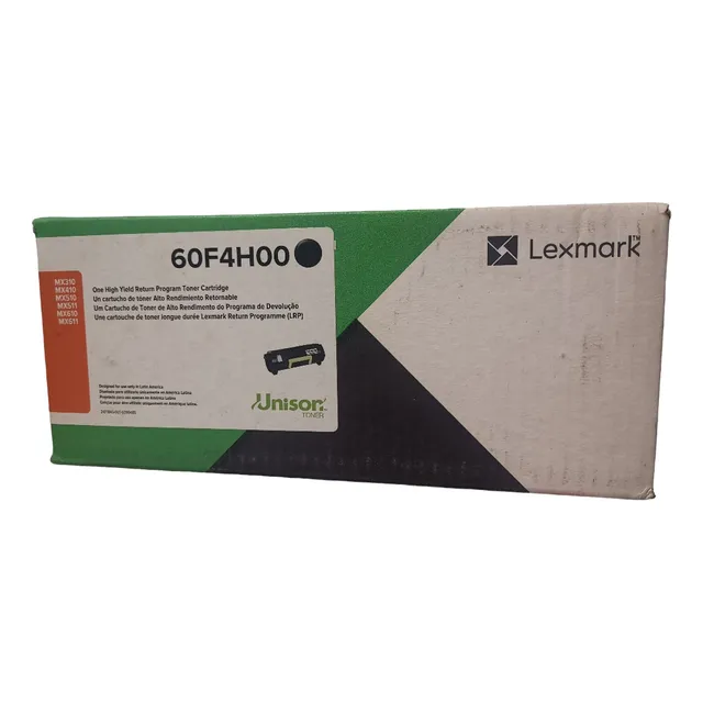 Tóner Lexmark 60f4h00 Original Para 10000 Páginas 