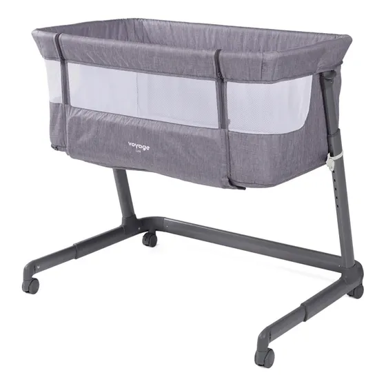 Berço Co-bed Link Cinza Mescla - Voyage