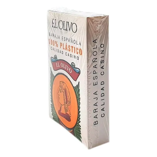 Baraja El Olivo Española 100% Plástico. Original