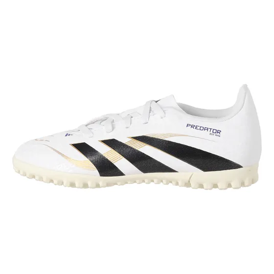 Zapatillas Baby Fútbol Joven Predator Club Tf Adidas Blancas