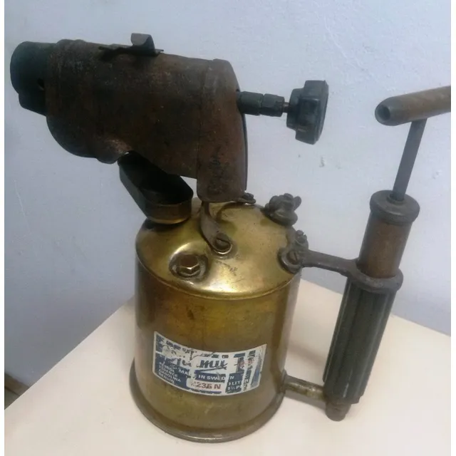 Soplete Sueco De Colección A Gasolina Bencina. (usado)