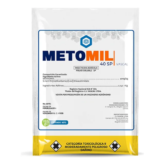 Metomil 40% Insecticida De Uso Agricola X 135 Gr Cibochen