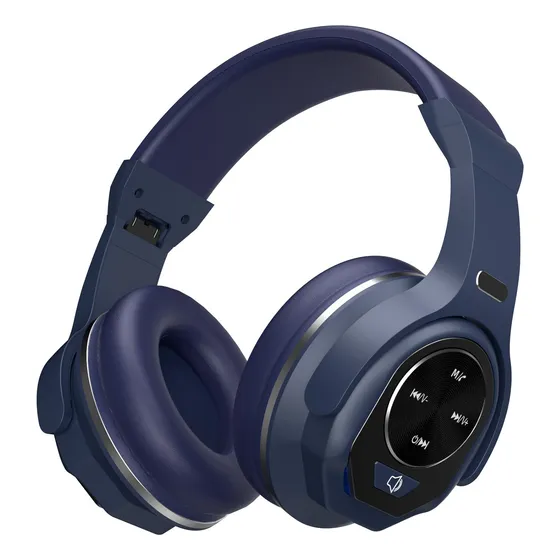 Fone De Ouvido Bluetooth Basike Fon6689 Cor Azul