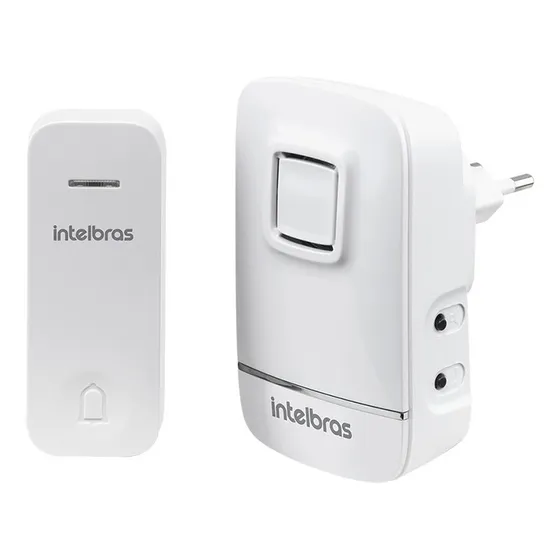Timbre para puerta Intelbras CIK 200 inalámbrico blanco 220V
