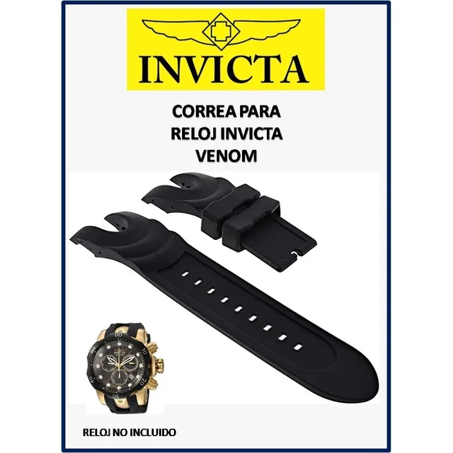 Correa Reloj Invicta Modelo Venom Nueva Y Original