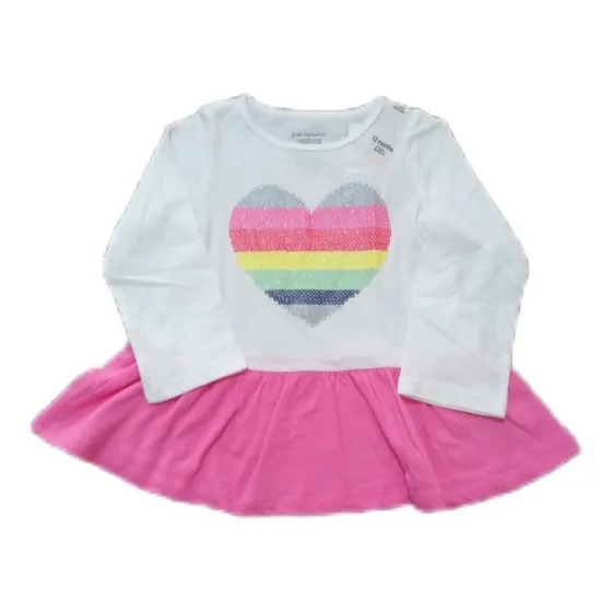 Franelas Para Bebe Niña Talla 12 Meses