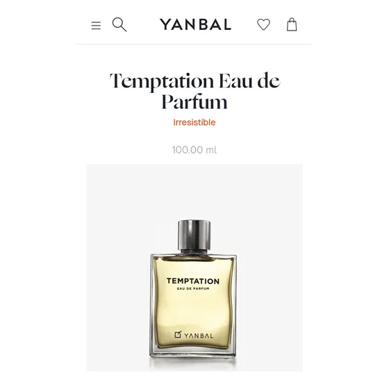 Temptation Eau De Parfum Irresistible 100.00 Ml