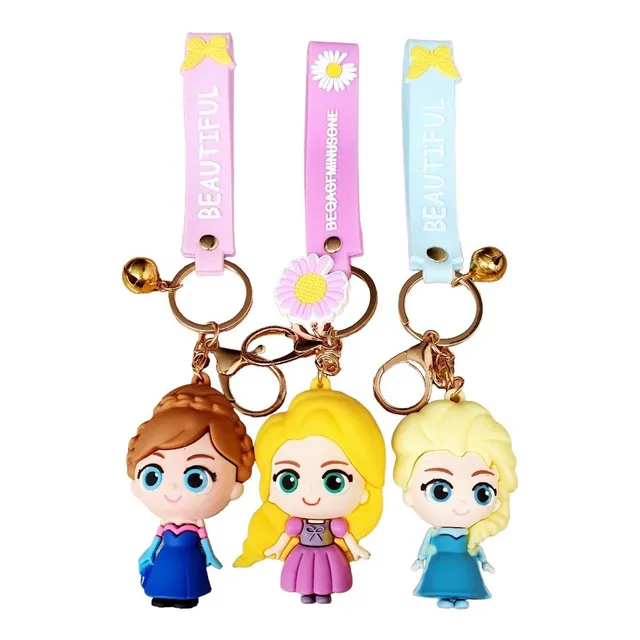 Llaveros Princesa Rapunzel Detalle Frozen Regalo Niña X1 