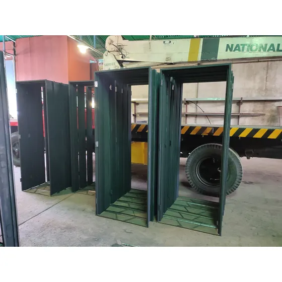 Marcos Metálicos Para Puertas, Bloques De 15 Cm.