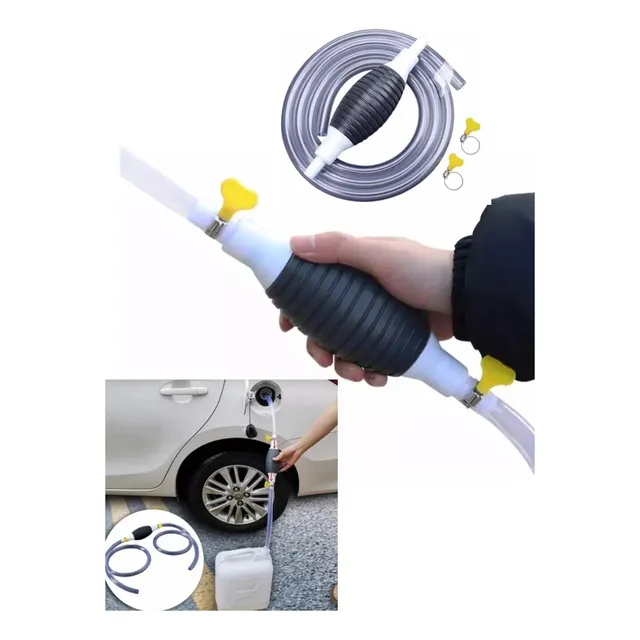 Bomba Manguera Gasolina Para Trasegar Liquido