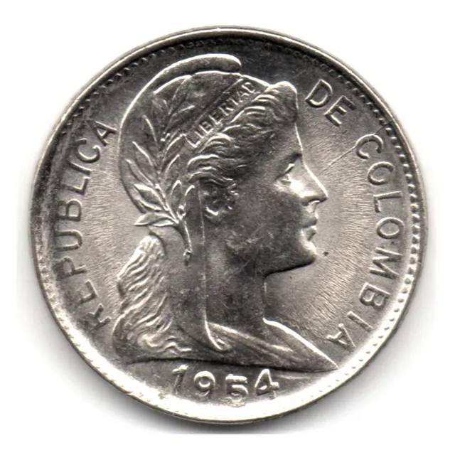 1 Centavo 1954 Bogotá Sin Circular