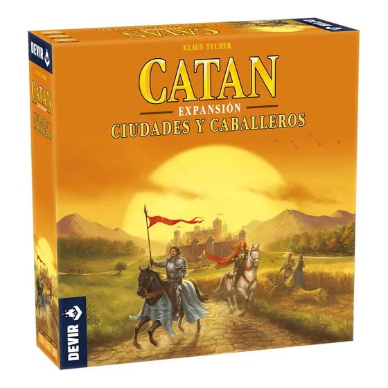 Devir Juego de Mesa Expansión Catan Ciudades y Caballeros