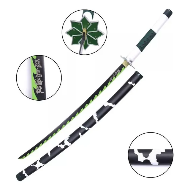Katana Pilar Del Viento  ,material Acero En Escala Real