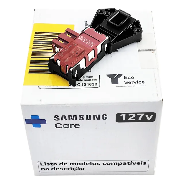 Trava Da Porta Lava E Seca Samsung 127v Original Nota Fiscal