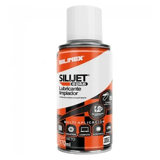 Lubricante Limpiador Silimex Silijet E Plus Dielectrico 170m