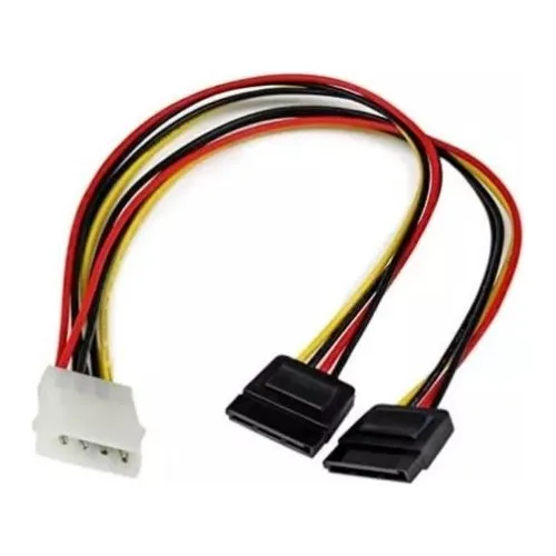 Cable Sata Poder En Y Extensión Corriente Energía Pines