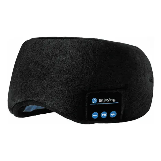 Máscara Antifaz Dormir Con Audífonos Mic Bluetooth
