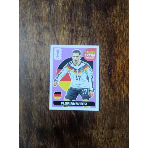 Florian Wirtz Extra Sticker Base 2026 Original | Envío gratis