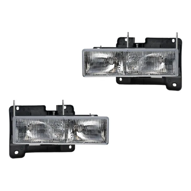 Set Faros C/base Tyc Chevrolet Cheyenne 92/98