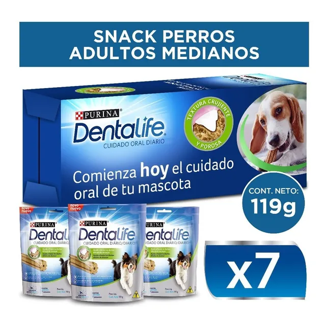 Snack Dental Perro Dentalife® Adulto Mediano 119g