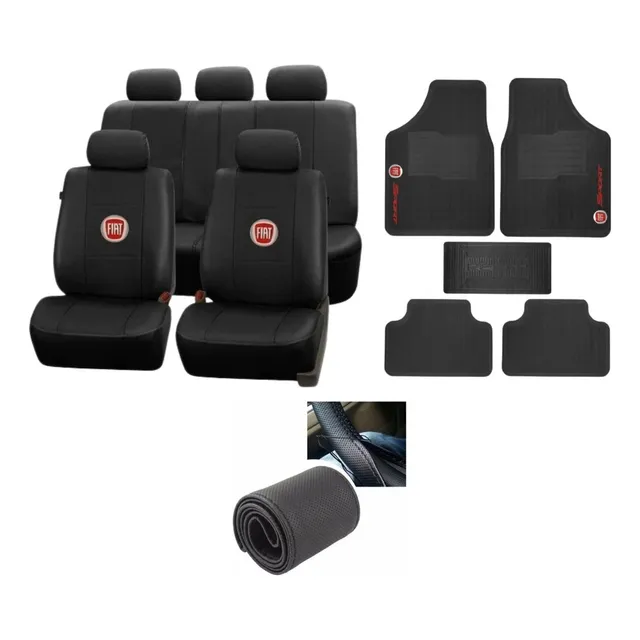 Kit Automotivo Capas Bancos Couro Tapetes Idea  2012 2013