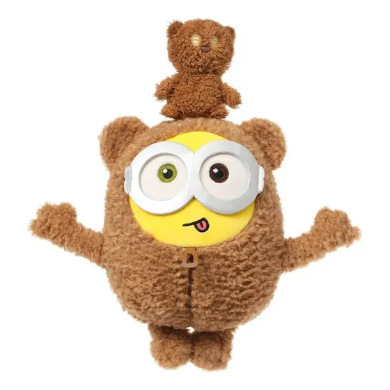 Www Peluche Miniso Bob+tim Amarillo 28 Cm Minions
