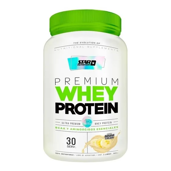 Premium Whey Protein 1 Kg Star Nutrition Suero Lacteo 