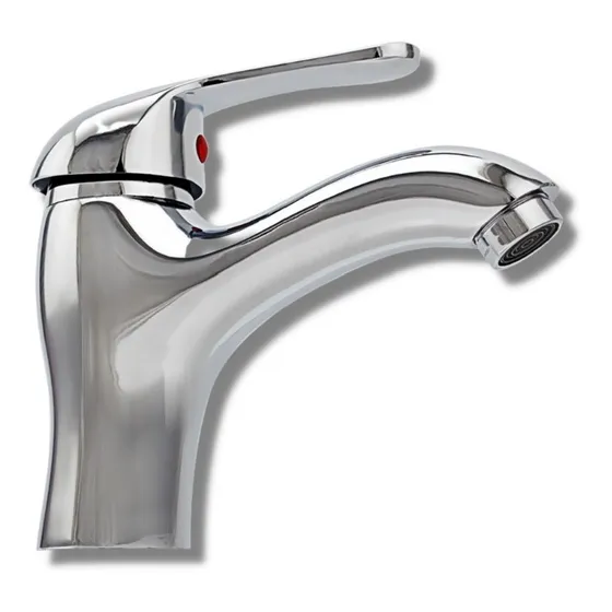 Grifo De Baño Lavamanos Bronce Agua Fria Agua Caliente