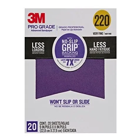 3m Pro Grade Antideslizante Papel Lija Avanzado 9 11